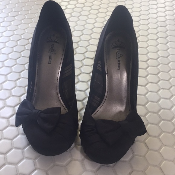 Fergalicious Shoes - Black Fergalicious Heels Fergalicious Shoes - Black Fergalicious Heels